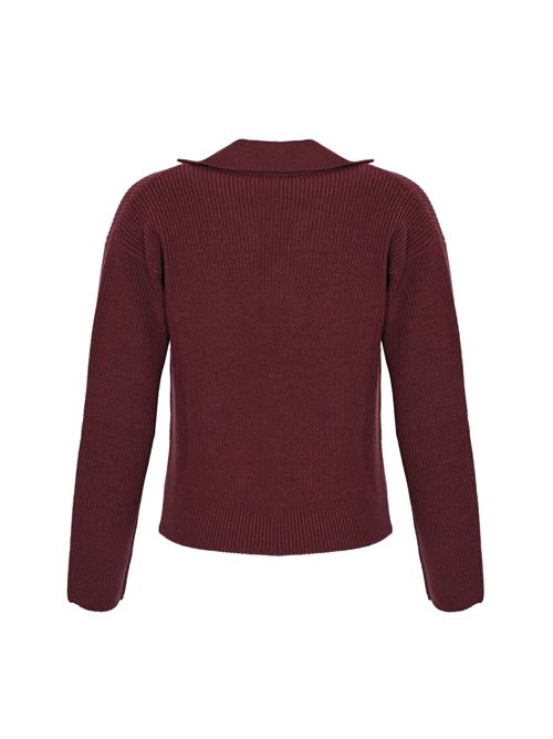 Maglia Acceso in lana Bordeaux MM Max Mara | 2526366068600009